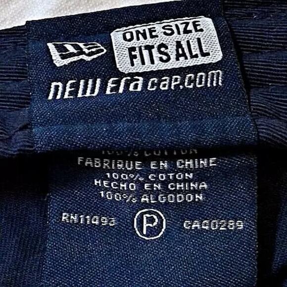 New Era Buffalo Sabres Strapback Dad Hat/Cap Blue Old & New Logos NHL - Picture 8 of 8